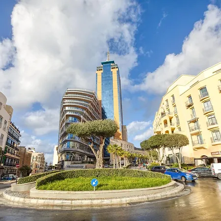Bright 1br In The Heart Of St Julians 公寓 *