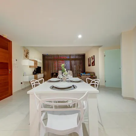 公寓 Bright 1br In The Heart Of St Julians *