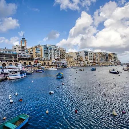 Appartement Bright 1br In The Heart Of St Julians San Ġiljan