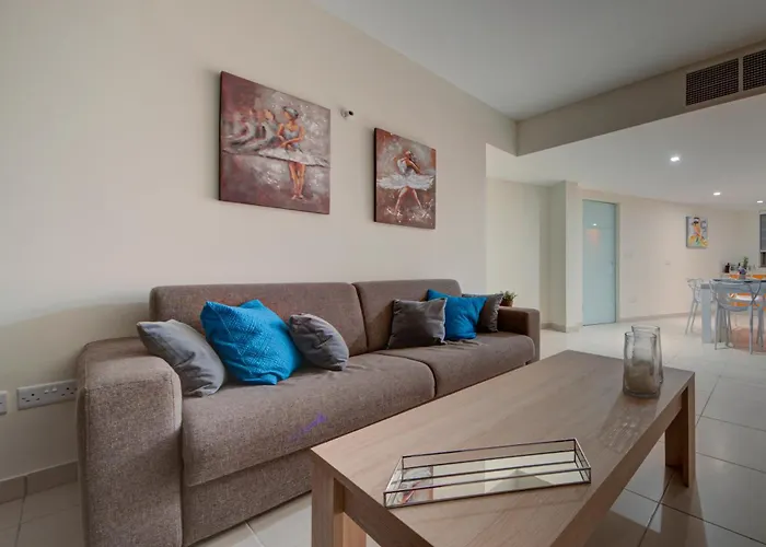 Bright 1br In The Heart Of St Julians Appartement San Ġiljan