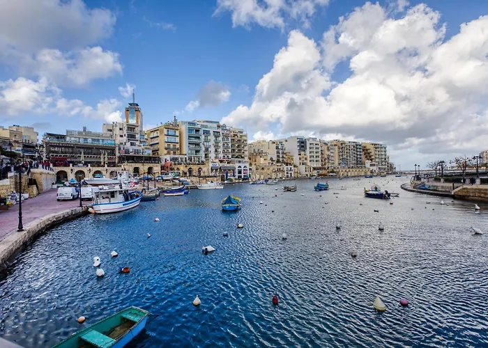 Appartement Bright 1br In The Heart Of St Julians San Ġiljan